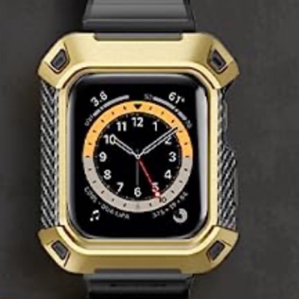 Rugged Protective Case w/Strap Bands Apple Watch Series 8/7/6/SE/5/4 [45/44mm]